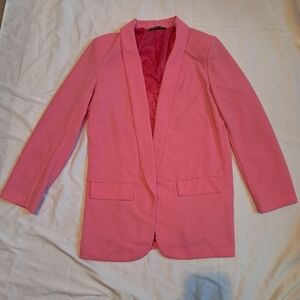 Women's Vibrant Pink Blazer